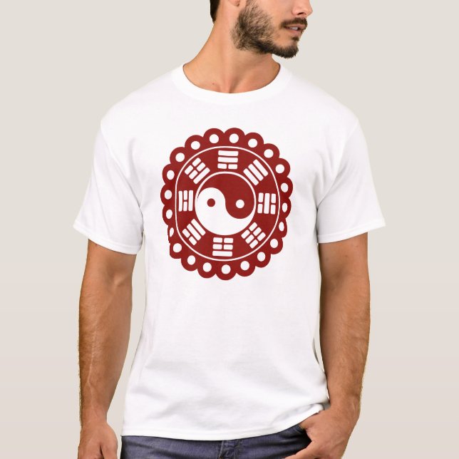 Yin Yang Mandala T-shirt (Framsida)