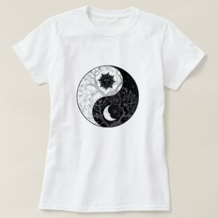 Yin & Yang/Måne & Sol Harmony T-Shirt
