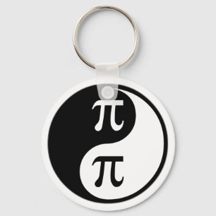 Yin Yang Math Nyckelring