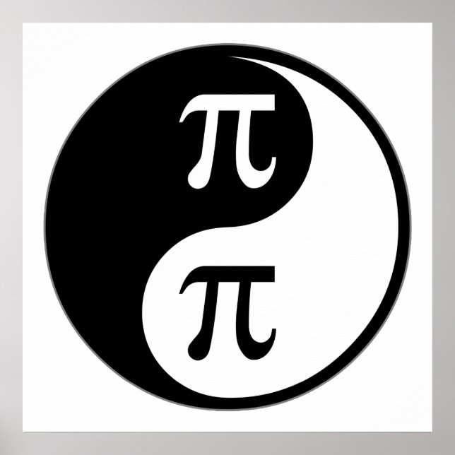 Yin Yang Math Poster (Framsidan)