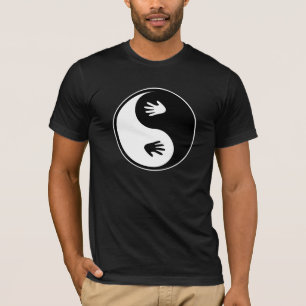 Yin Yang med händerT-tröja Tee