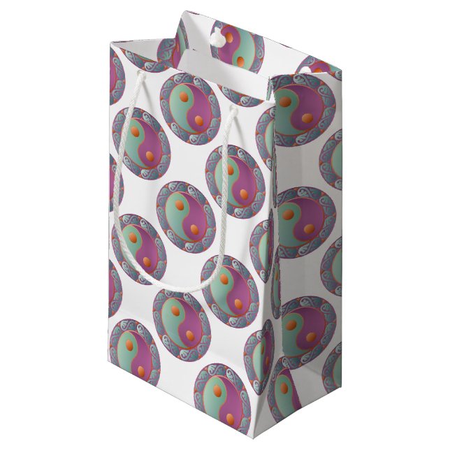 Yin Yang Medallion Violet Turcos (Framsidan Vinklad)