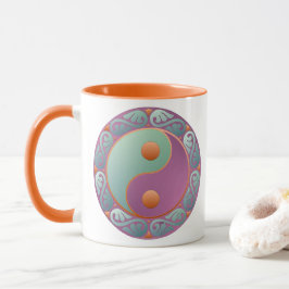 Yin Yang Medallion Violet Turcos Mugg