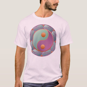 Yin Yang Medallion Violet Turcos Tee