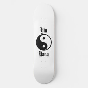 Yin Yang Mini Skateboard Bräda 18,5 Cm
