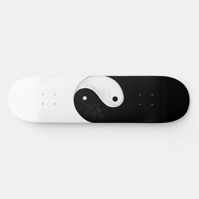 Yin-Yang Mini Skateboard Bräda 18,5 Cm (Horz)