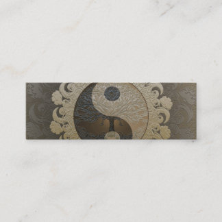 Yin Yang Mini Visitkort