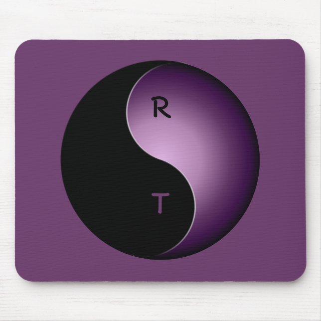 yin yang monogram - lila musmatta (Framsidan)