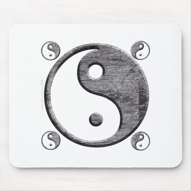 Yin Yang Mousepad Musmatta (Framsidan)