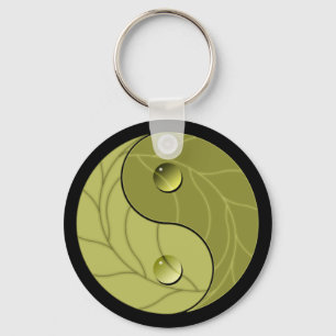 Yin Yang natur Nyckelring