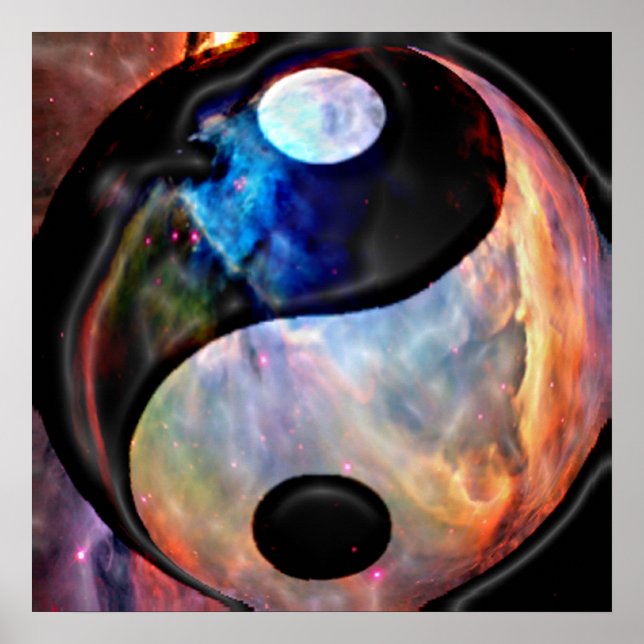 Yin Yang Nebula Poster (Framsidan)