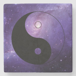 Yin yang night himmel stenunderlägg