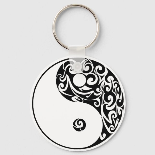 Yin Yang Nyckelring (Framsida)
