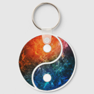 Yin Yang Nyckelring