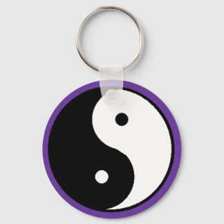 yin yang nyckelring
