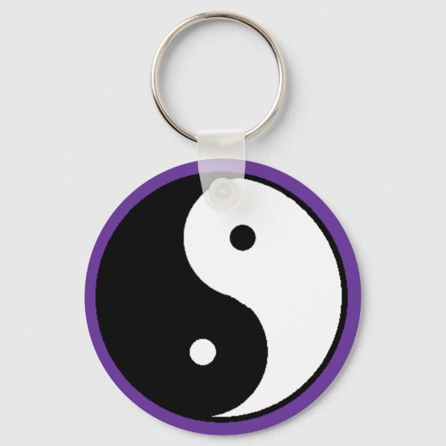 yin yang nyckelring (Framsida)
