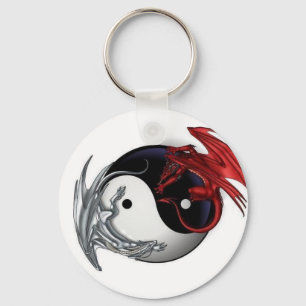 Yin Yang Nyckelring