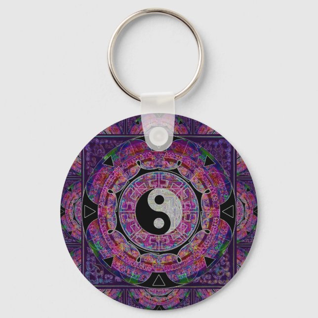 Yin Yang Nyckelring (Framsida)