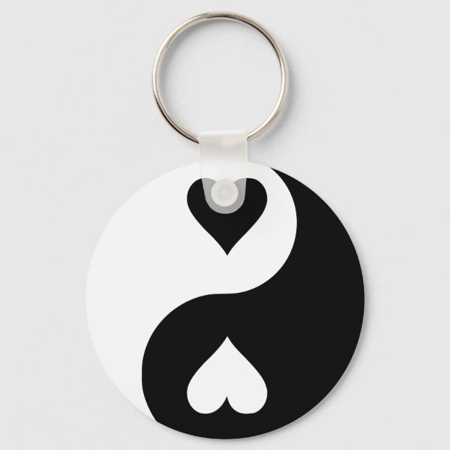 Yin Yang Nyckelring (Framsida)