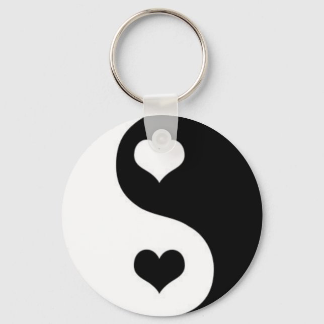 Yin Yang Nyckelring (Framsida)