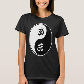 Yin Yang Om Pranava Yoga Namaste Buddhist Zhen T Shirt