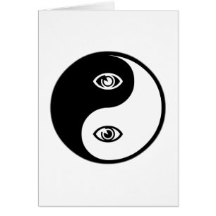 Yin Yang Optometry Hälsningskort