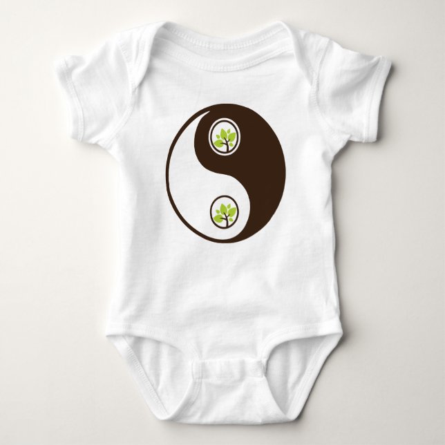 Yin Yang Organic Planet Shirts Tröja (Framsida)