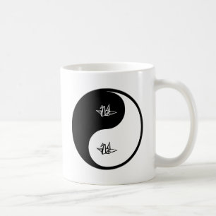 Yin Yang Origami Kaffemugg