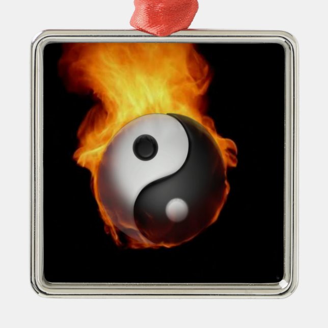 Yin Yang på Fire Ornament (Framsidan)