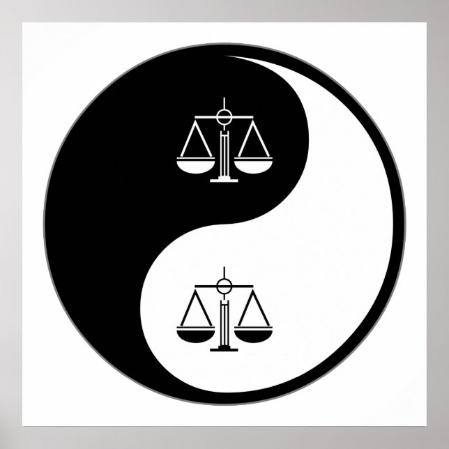 Yin Yang Paralegal Work Poster (Framsidan)