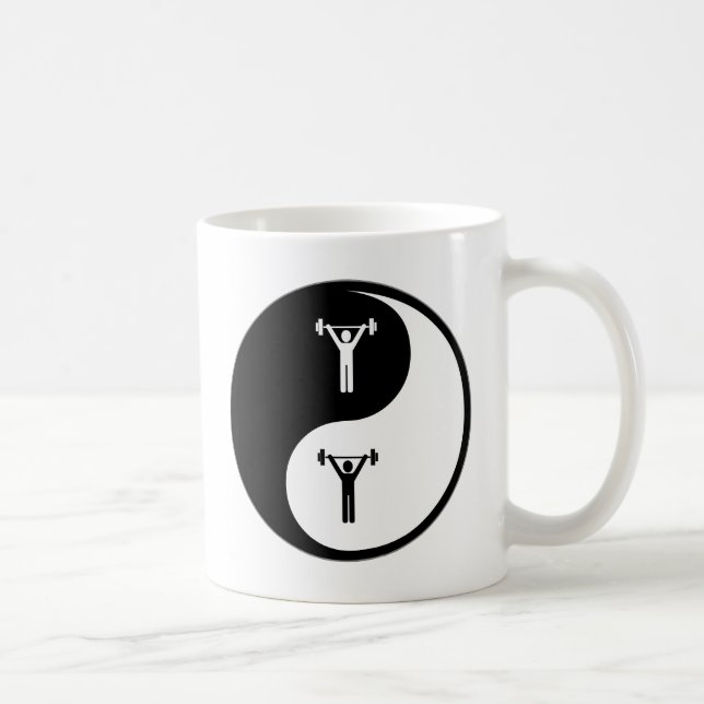 Yin Yang personlig utbildning Kaffemugg (Höger)