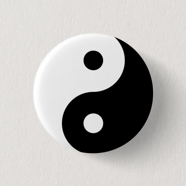 Yin Yang Pin Knapp (Framsida)