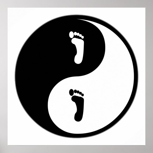 Yin Yang Podiatry Poster (Framsidan)