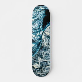 Yin Yang Popsicle Deck Mini Skateboard Bräda 18,5 Cm