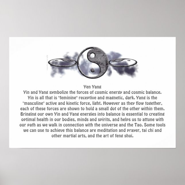 Yin Yang Poster (Framsidan)