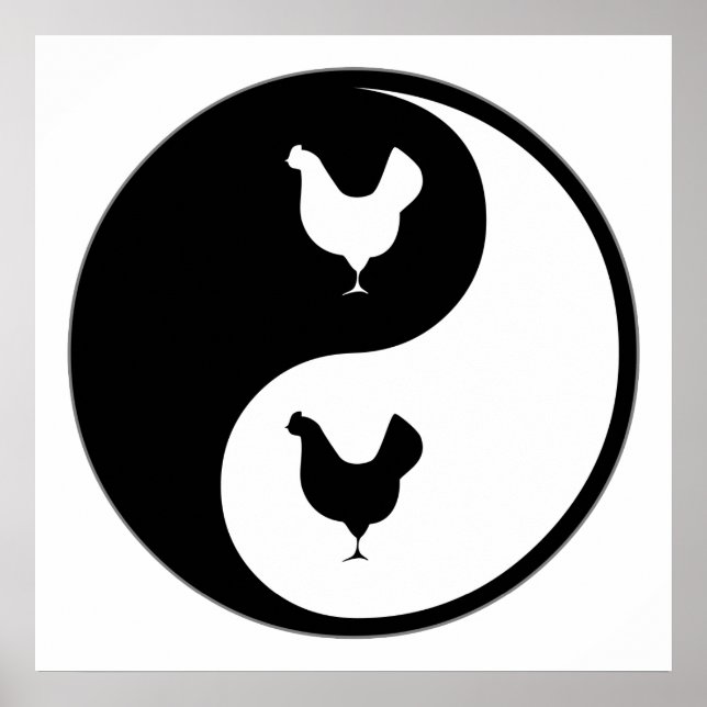 Yin Yang Poultry Poster (Framsidan)