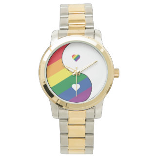 YIN YANG RAINBOW FÄRG ARMBANDSUR