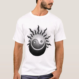 yin yang relieve t shirt