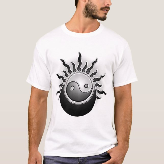 yin yang relieve t shirt (Framsida)