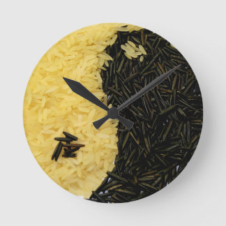 Yin Yang Ris Kitchen Clock Rund Klocka