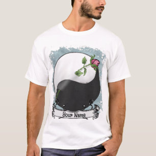 yin yang Ro bröllop t-shirt