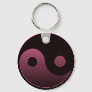 Yin Yang rosor Nyckelring