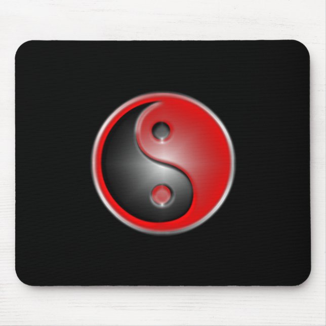 yin-yang-rött musmatta (Framsidan)