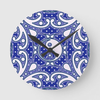 Yin Yang Rund Klocka