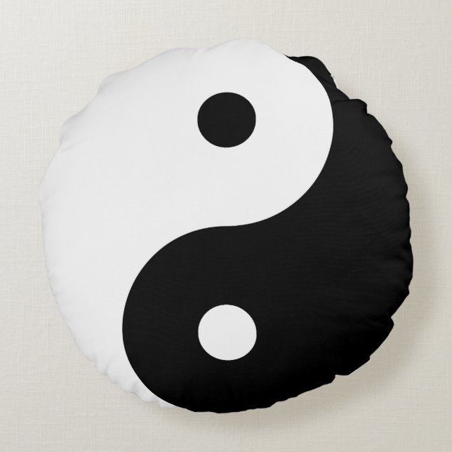 "YIN YANG ", RUND KUDDE (Baksidan)