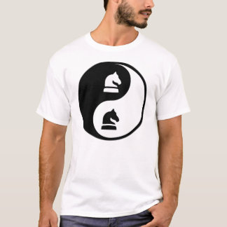 Yin Yang schack Tee Shirt