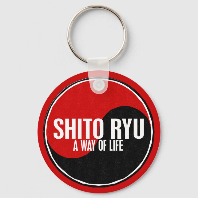 Yin Yang Shito Ryu 1 Nyckelring (Framsida)