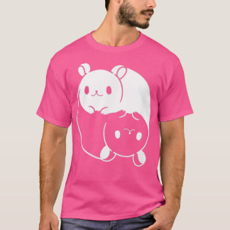 Yin Yang Sign Hamster Balance Symbol Gift T Shirt