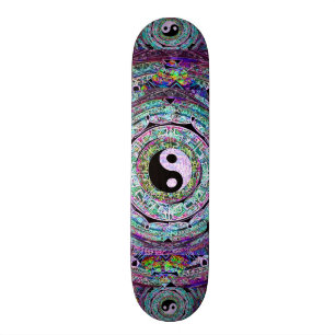 Yin Yang Skateboard Bräda 21,5 Cm