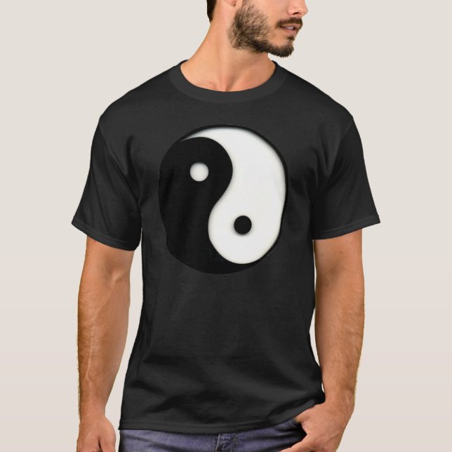 Yin & Yang skjorta T Shirt (Framsida)